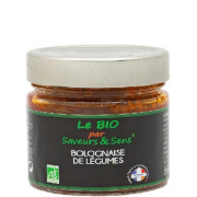 Sauce Bolognaise de légumes Bio