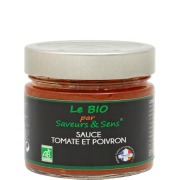 Sauce tomate et poivron Bio