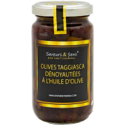 Olives Taggiasca dénoyautées à l'huile d'olive